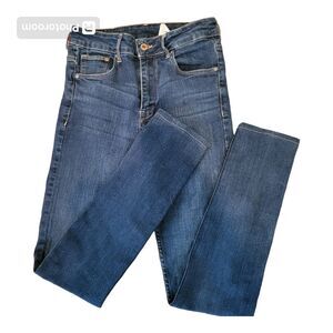 &Denim by H&M Jeans Women's Size 28 Slim High Rise Ankle Length Light Wash